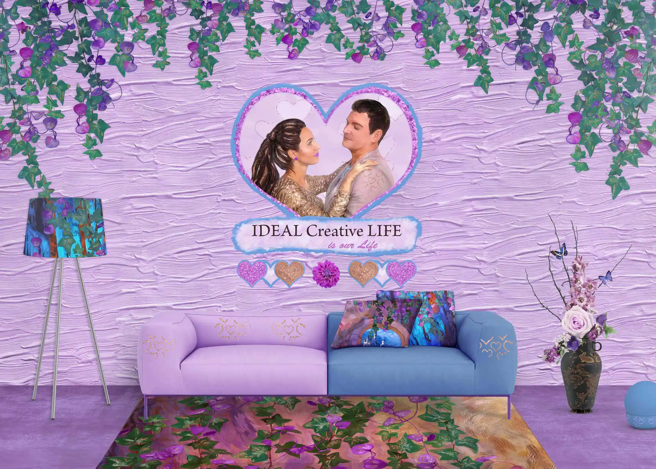 ICL BDA, IDEAL Creative LIFE, Boutique Design Atelier, EvVa CGFam, Fashion Art Lab, Music Studio, Branding Marketing Concept, est.2022